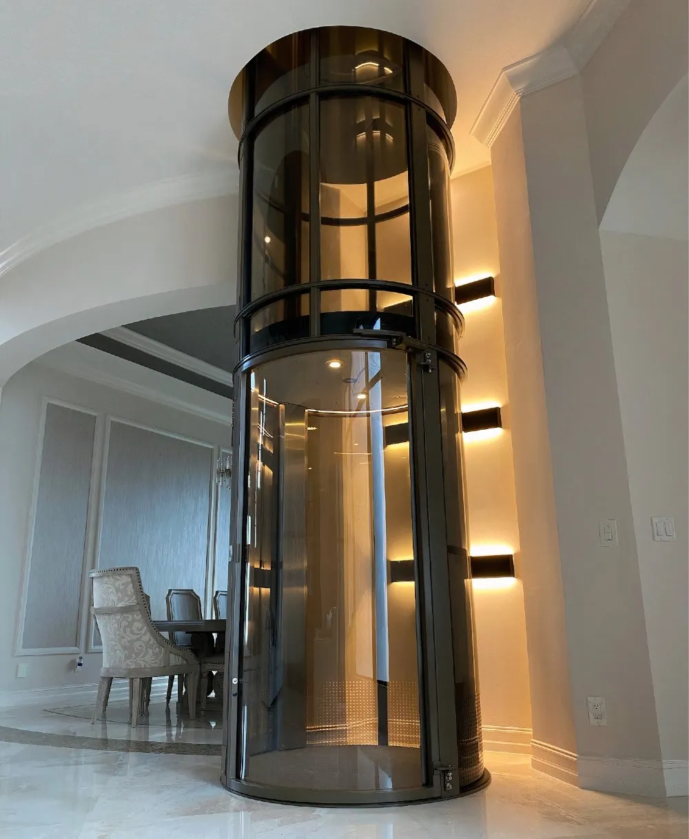 Home elevator installation